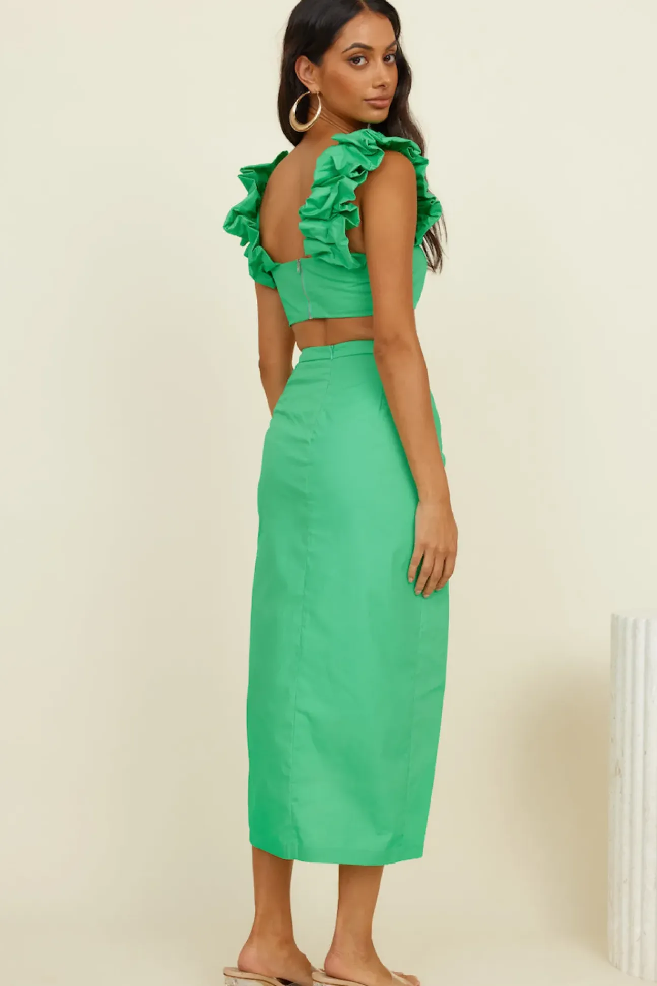 HELLO MOLLY Pixie Fun Skirt Green