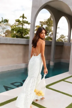 HELLO MOLLY Trust My Words Maxi Dress Green