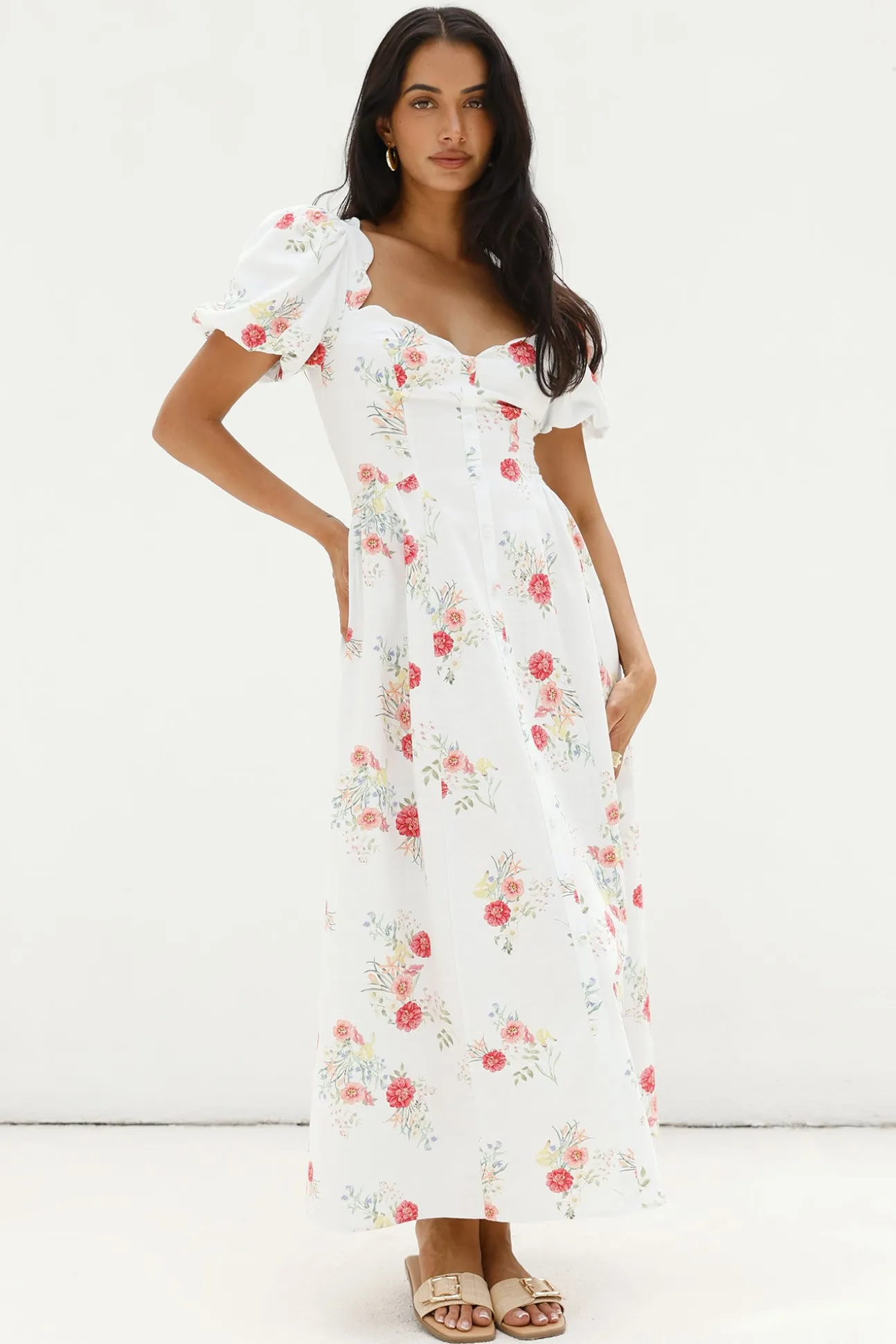 Heritage In Bloom Maxi Dress Floral
