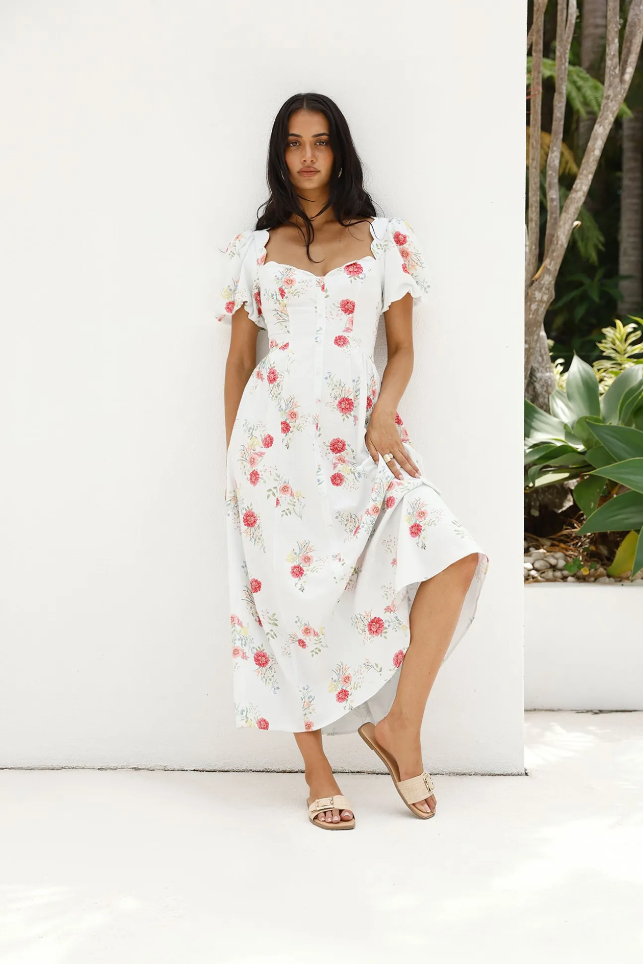 Heritage In Bloom Maxi Dress Floral