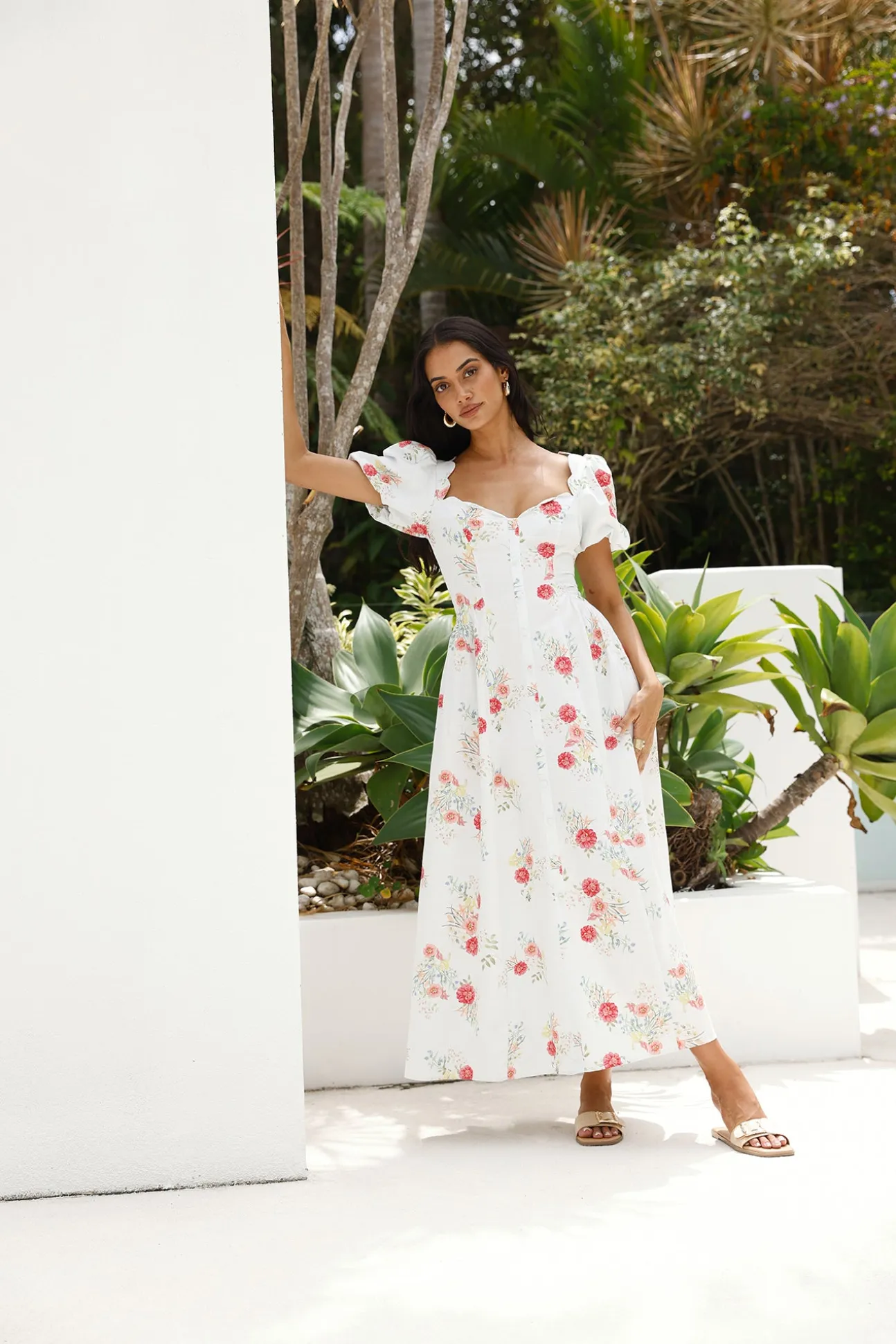 Heritage In Bloom Maxi Dress Floral