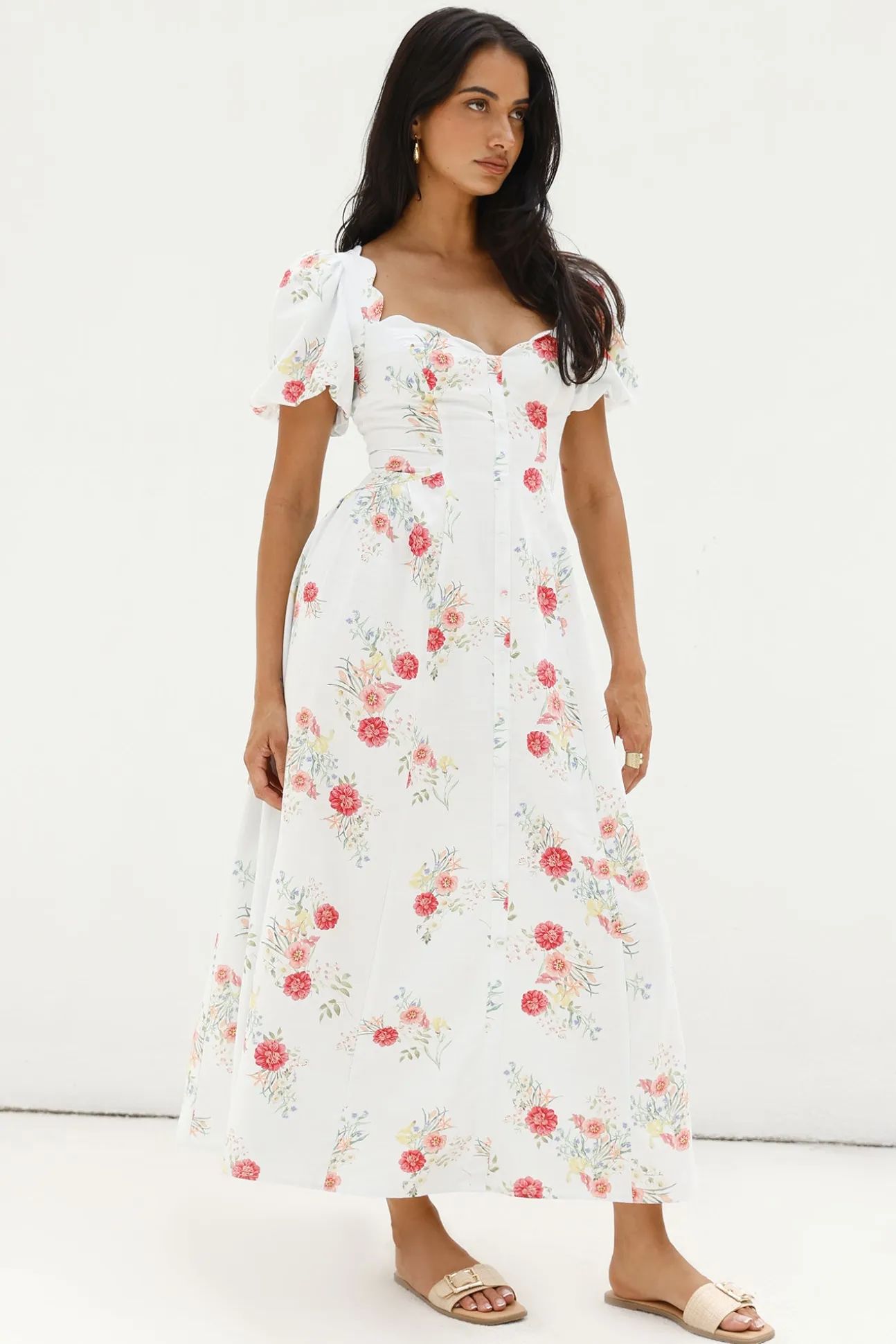 Heritage In Bloom Maxi Dress Floral