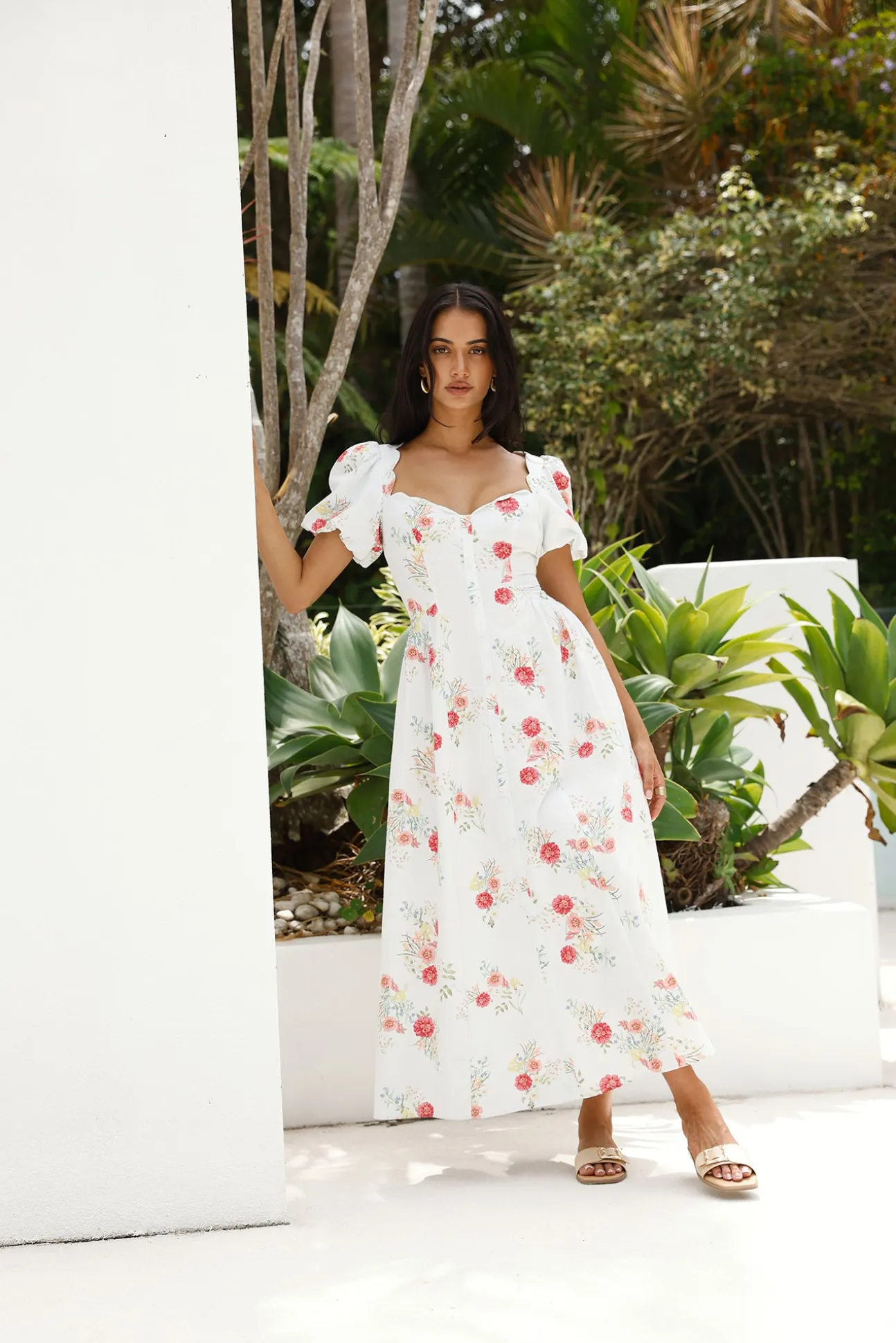 Heritage In Bloom Maxi Dress Floral