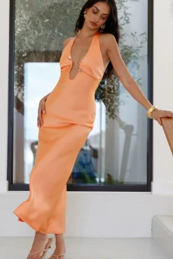 Hidden Journey Maxi Dress Orange