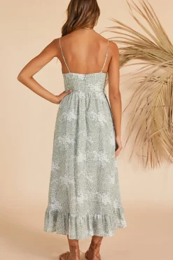 Holding On Maxi Dress Sage
