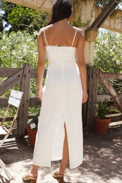 Honeymoon Love Maxi Dress White