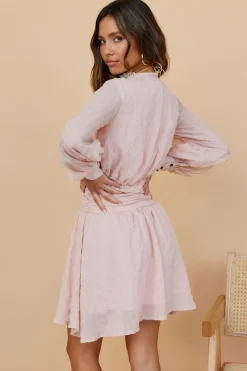 Idyllic Locations Dress Blush