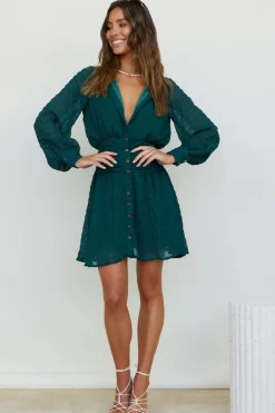 Idyllic Locations Dress Green