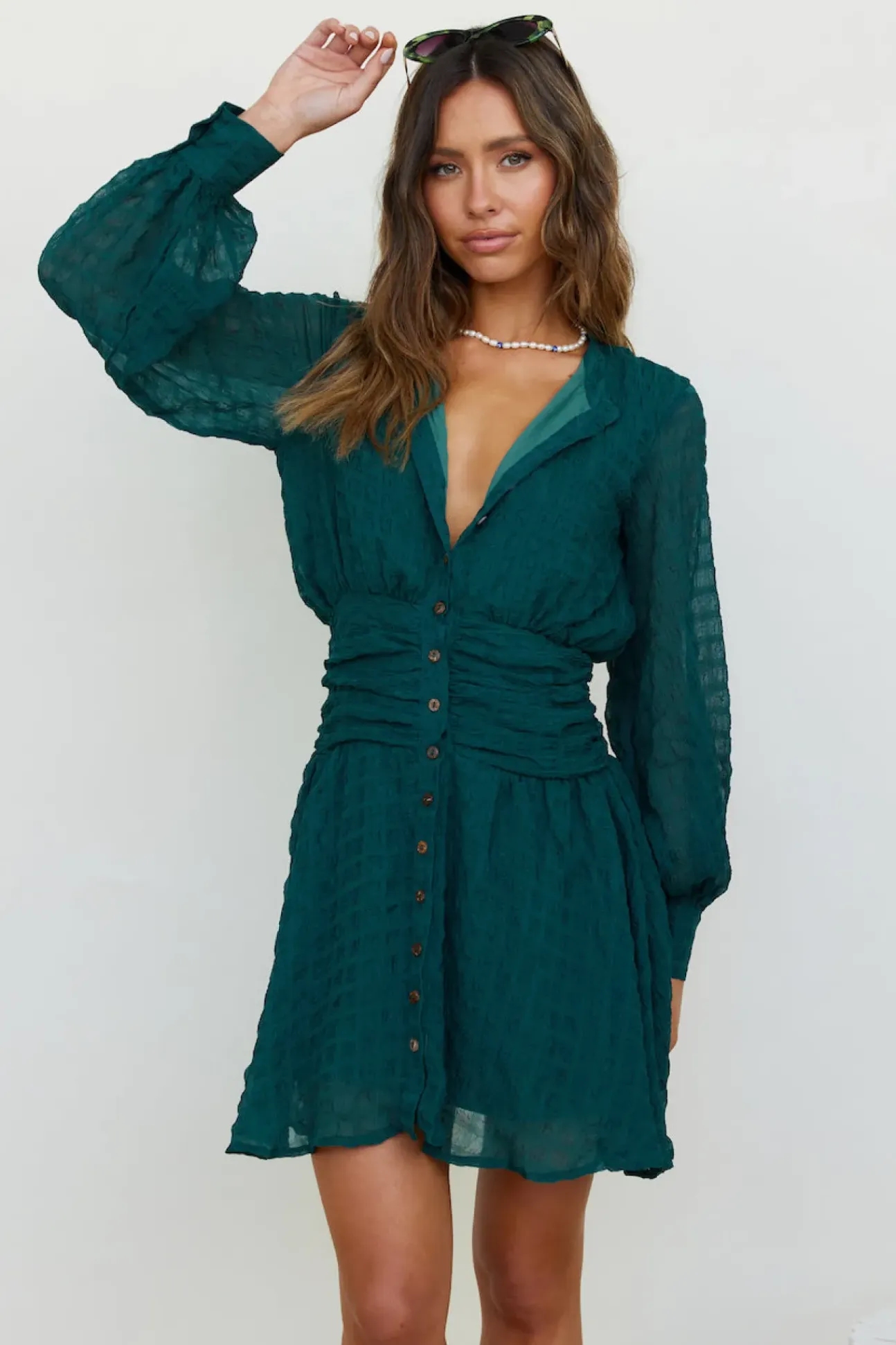 Idyllic Locations Dress Green