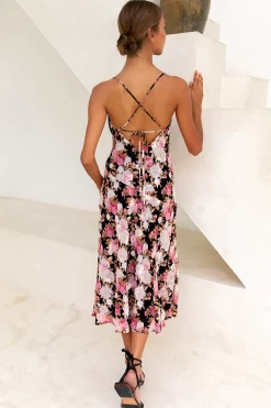 Imparlour Midi Dress Pink