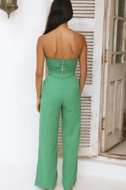 In Hindsight Pants Green