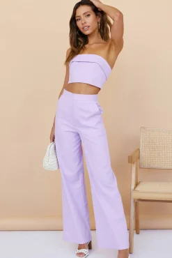 In Hindsight Pants Purple