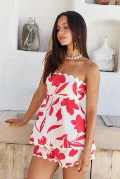 Isla Bloom Set Red