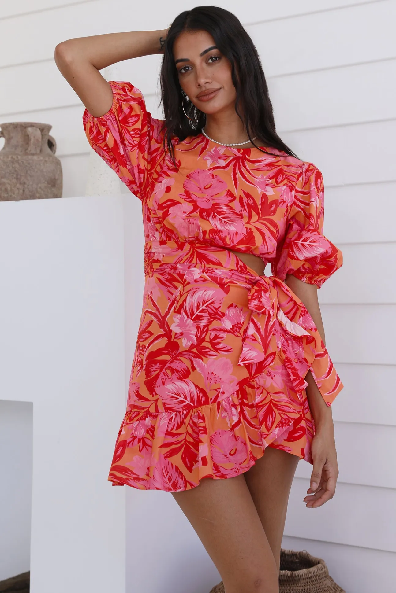 Island Of Orpheus Dress Pink
