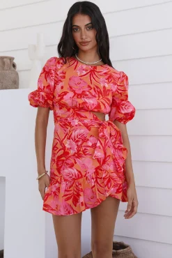 Island Of Orpheus Dress Pink