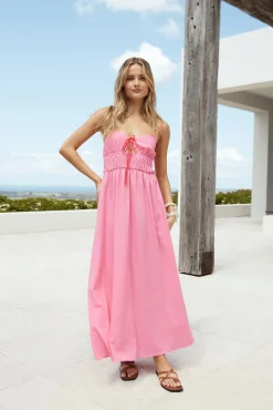 Jasmine Tea Maxi Dress Pink