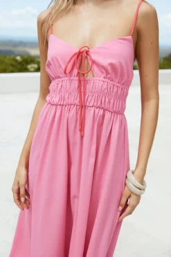 Jasmine Tea Maxi Dress Pink