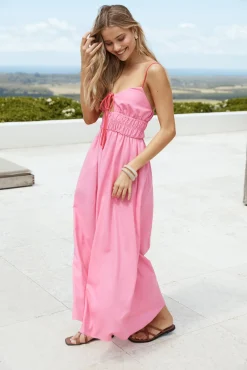 Jasmine Tea Maxi Dress Pink