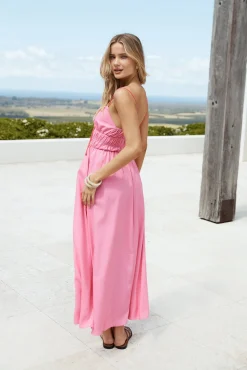 Jasmine Tea Maxi Dress Pink