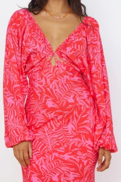 Joyful Endeavors Maxi Dress Pink