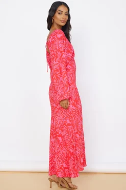 Joyful Endeavors Maxi Dress Pink