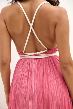 Jungle Whispers Maxi Dress Pink