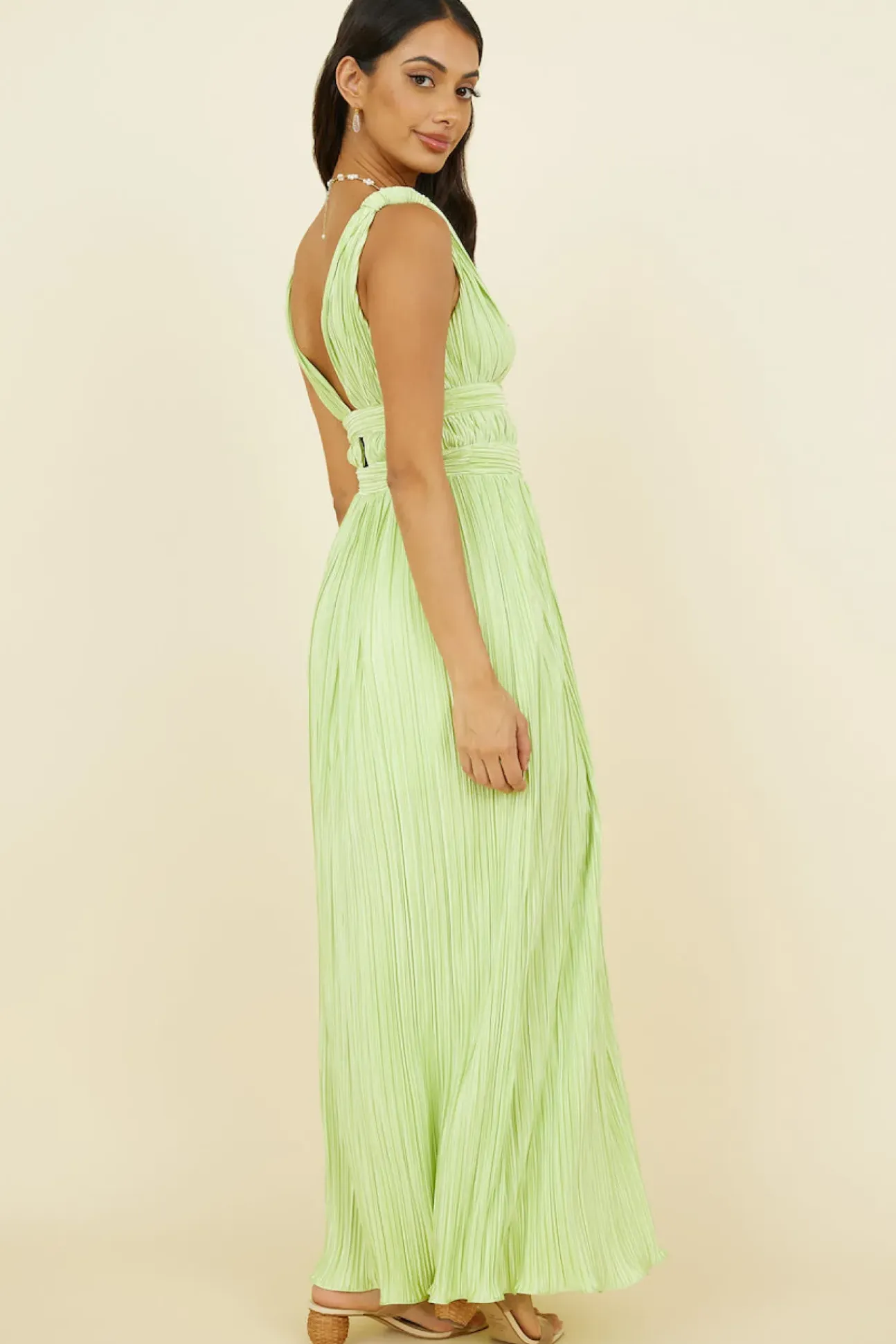 Jupiter Calling Maxi Dress Green