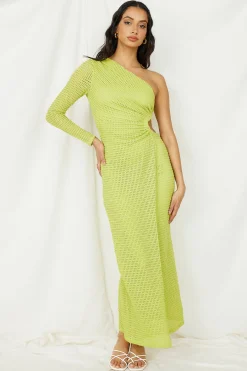 Just In Time Maxi Dress Green