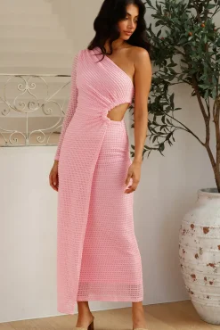 Just In Time Maxi Dress Pink