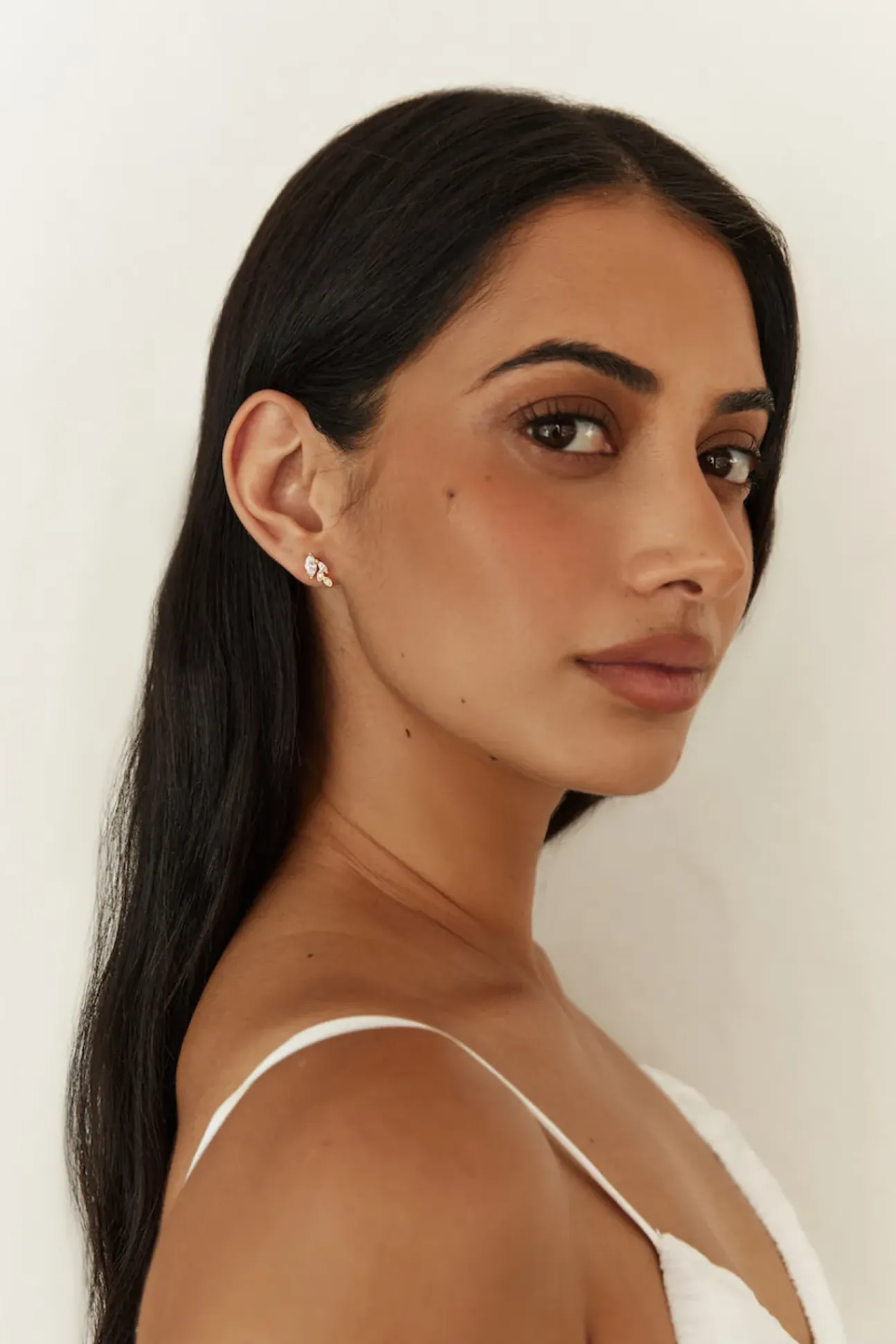 18K Gold Plated Autumn Leaves Earrings Gold