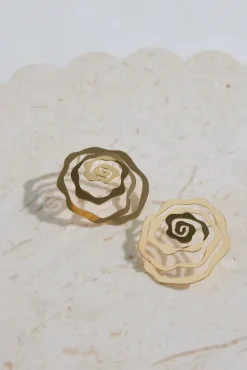 18K Gold Plated Enchanted By You Earrings Gold