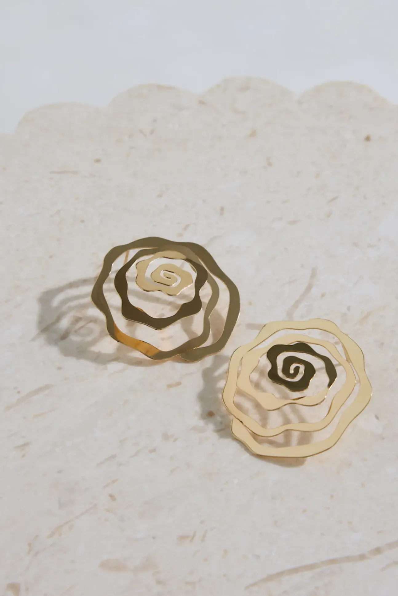 18K Gold Plated Enchanted By You Earrings Gold