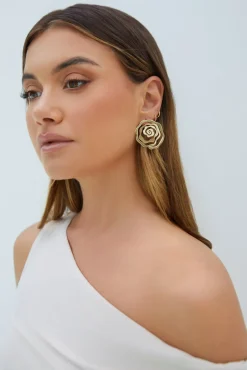 18K Gold Plated Enchanted By You Earrings Gold
