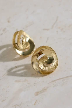18K Gold Plated Fira Earrings Gold