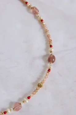 18K Gold plated For The Ride Necklace Gold