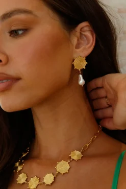 18k Gold Plated Gifted With Love Necklace Gold