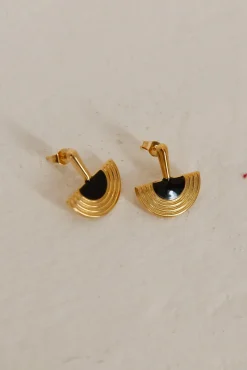 18k Gold Plated Luna Glow Earrings Gold