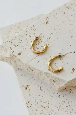 18k Gold Plated Mithriel Earrings Gold