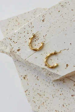 18k Gold Plated Mithriel Earrings Gold