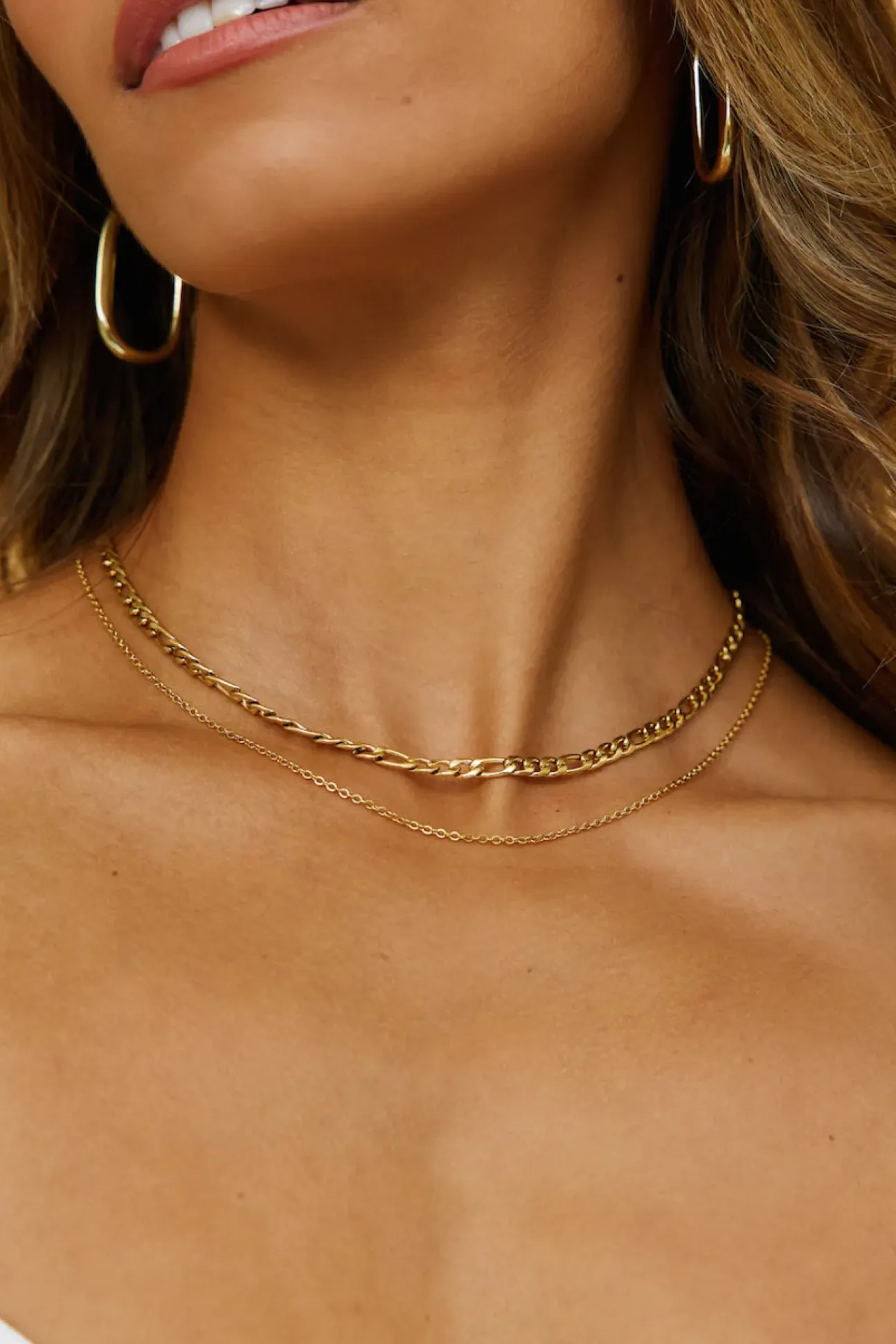 18k Gold Plated Rendezvous Necklace Gold
