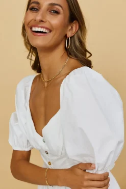 18k Gold Plated Rendezvous Necklace Gold