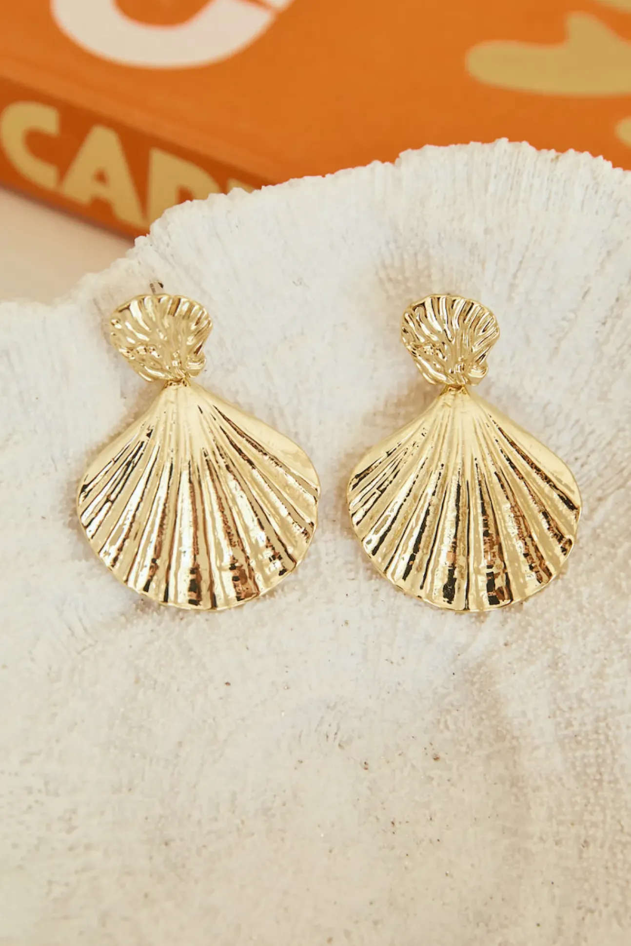18K Gold Plated Sea Shine Earrings