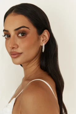 18K Gold Plated Shimmer Spark Earrings Gold