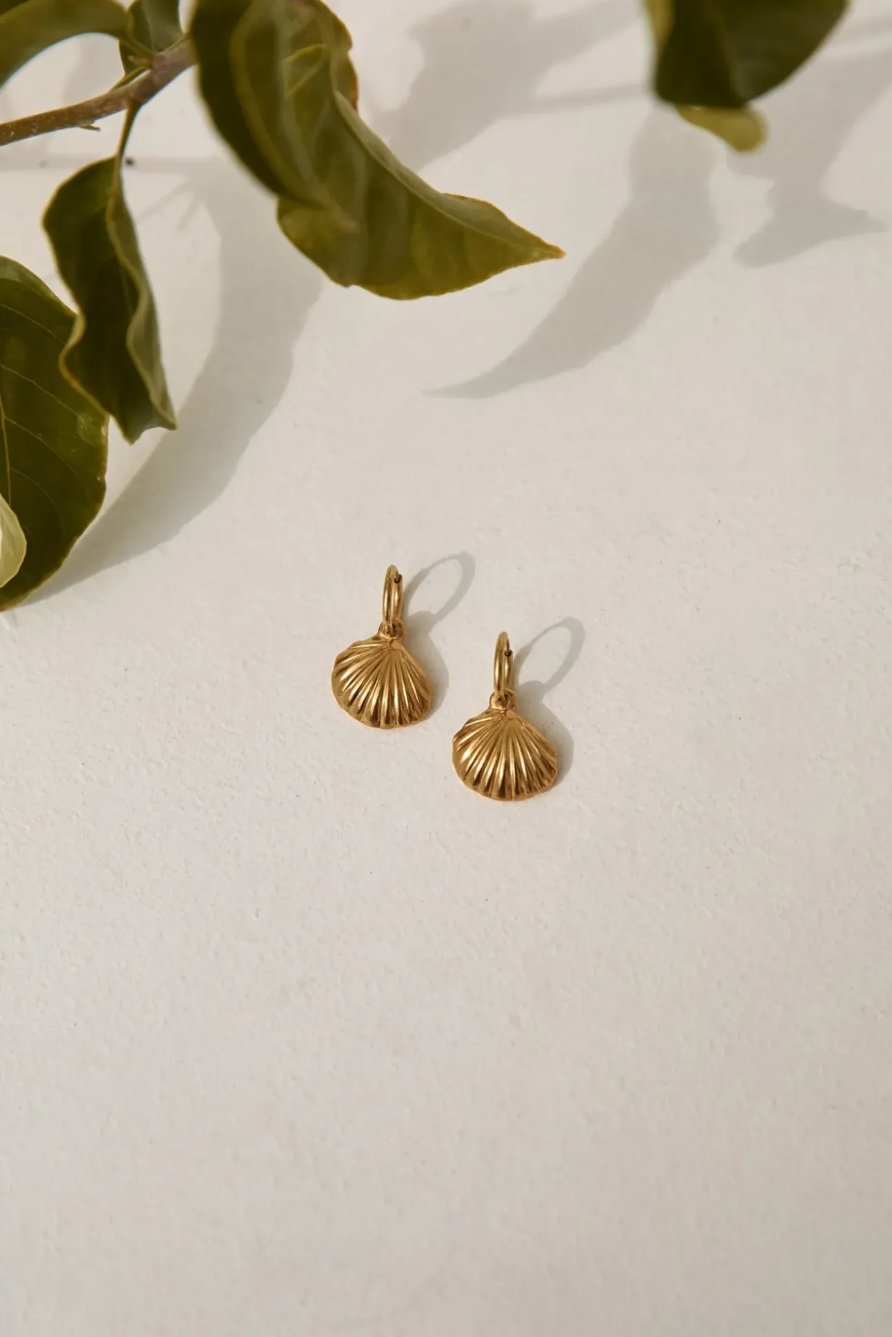18k Gold Plated Shore Discovery Earrings Gold