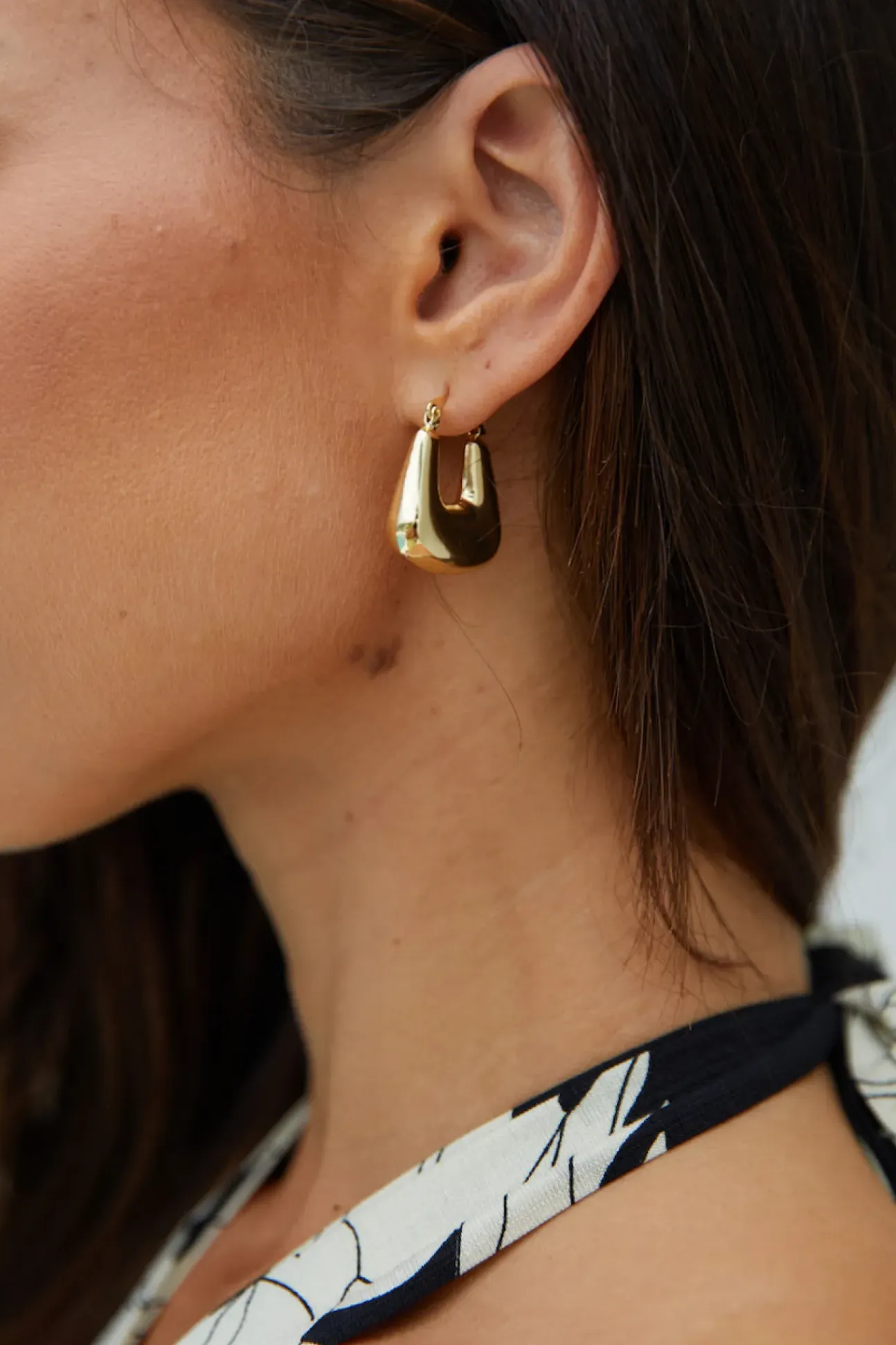 18K Gold Plated The Classics Earrings Gold