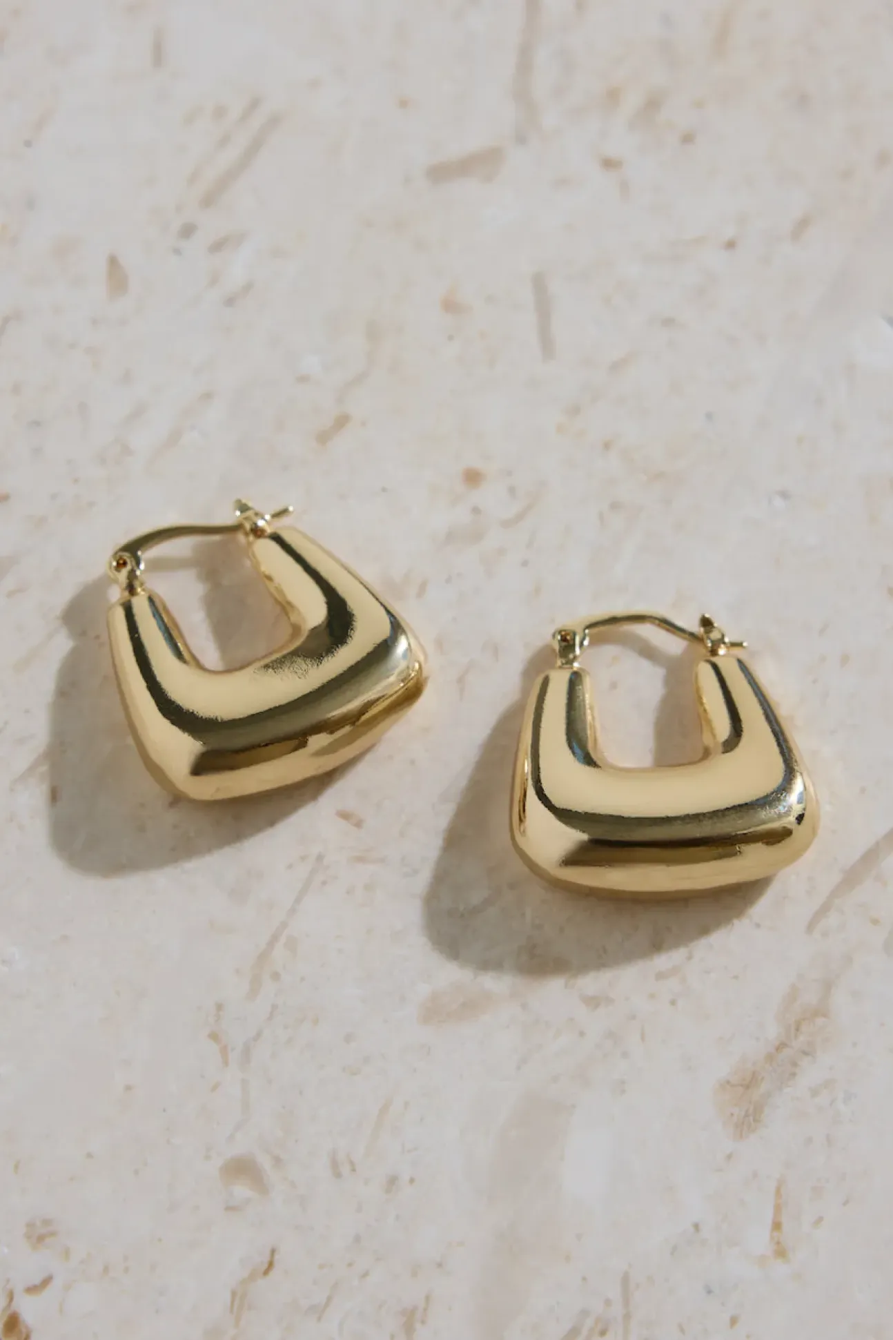18K Gold Plated The Classics Earrings Gold
