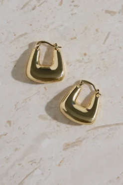 18K Gold Plated The Classics Earrings Gold