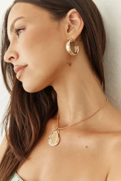 18K Gold Plated True Self Earrings Gold