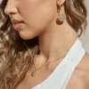 18k Gold Plated Unique Beauty Earrings Gold