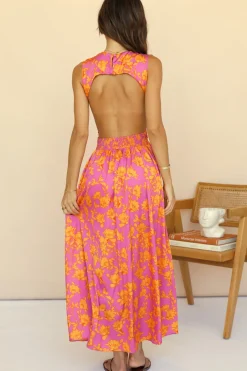 Kisses In The Sunset Maxi Dress